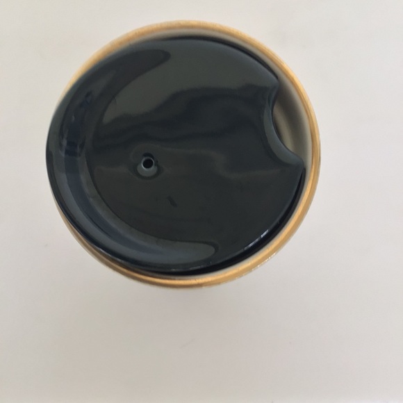 STARBUCKS 2015 HOUNDSTOOTH TUMBLER NAVY AND GOLD CERAMIC COFFEE 12 FL OZ TUMBLER - Picture 8 of 10